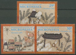 Delcampe - Mikronesien 1991 Weihnachten Bastarbeiten 231/33 Postfrisch - Mikronesien