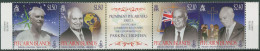 Delcampe - Pitcairn 2011 Politiker Parkin Christian 840/43 ZD Postfrisch (C40546) - Pitcairn