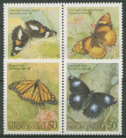Delcampe - Mikronesien 1993 Schmetterlinge 313/16 ZD Postfrisch - Mikronesien