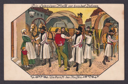 Delcampe - Vinatge Postcard GERMANY, The Leipzig Trade Fair, An Arrival Of The Russians - Ferias