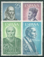 Delcampe - Spanien 1966 Persönlichkeiten 1593/96 Postfrisch - Nuevos
