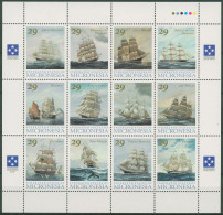 Delcampe - Mikronesien 1993 Segelschiffe 277/88 ZD-Bogen Postfrisch (SG74180) - Mikronesien