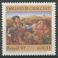Delcampe - Brasilien 1997 Gemälde "Zigeuner" E.di Cavalcanti 2766 Postfrisch - Neufs