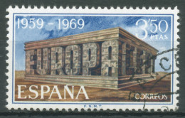 Delcampe - Spanien 1969 Europa CEPT Tempel 1808 Gestempelt - Usados
