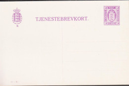 Delcampe - 1920. DANMARK. 15 ØRE TJENESTEBREVKORT Print 61-Kl.  - JF570454 - Interi Postali