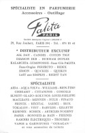 Delcampe - Palita Parfumerie, Rue Joubert 29 Paris 9 éme, Distributeur Exclusif  Avis De Passage - Paris (09)