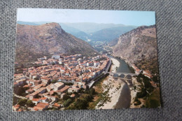 Delcampe - D 30 - Anduze - La Ville En Avion. En 1er Plan : Le Gardon - Anduze