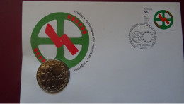 Delcampe - 1992 AVEC PIECE COMMEMORATIVE 200 ESCUDOS - FDC