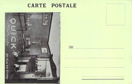 Delcampe - PARIS - 9EME - MAISON QUICK, BOTTIER, 58 RUE DE CLICHY  Avis De Passage   Recto Verso - Paris (09)