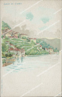 Delcampe - Bf346 Cartolina Lago Di Como Nesso - Como