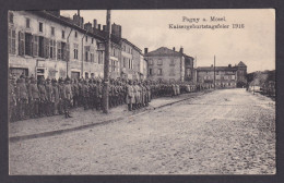 Delcampe - Postcard GERMANY, RPPC, Pagny On The Moselle. Kaiser's Birthday Celebration 1916 - Königshäuser