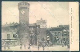 Delcampe - Viterbo Bagnaia Piazza XX Settembre Castello Cartolina JK4774 - Viterbo