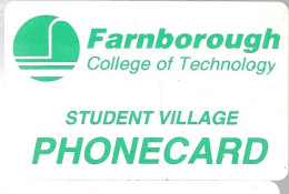 Delcampe - -CARTE-MAGNETIQUE-FARNBOROUGH-COLLEGE Of TECHNOLOGY-Village Etudiants-TBE/RARE - Autres & Non Classés