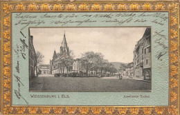 Delcampe - Weissenburg , Bavière * 1902 * CPA Gaufrée Embossed * Anselmann Staden * Germany Allemagne - Weissenburg