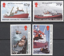 Delcampe - BAT 2000, Research Vessels, 4val - Ongebruikt