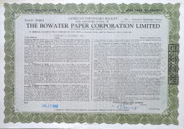 Delcampe - The Bowater Paper Corporation Ltd - 1969 - Autres & Non Classés