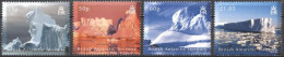 Delcampe - BAT 2007, Icebergs, 4val - Ongebruikt