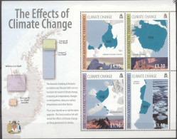Delcampe - BAT 2009, Effects Of Climate Change, 4val In BF - Ongebruikt