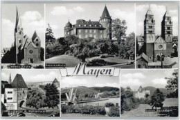 Delcampe - Mayen Eifel Rheinland-Pfalz Genovevaburg Clemens Kirche Herz Jesu Kirche Schloss - Mayen