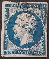 Delcampe - PC 1059 Culan (17 Cher) Ind 9, Margé, Var Filet E - 1849-1876: Classic Period