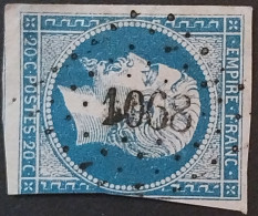 Delcampe - PC 1068 Damazan (45 Lot & Garonne) Ind 5 ; Frappe Très Nette - 1849-1876: Classic Period
