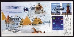 Delcampe - Argentina - 2022 - Letter - Philatelic Thematic - Modern Stamps - Diverse Stamps - Lettres & Documents