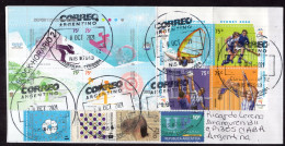 Delcampe - Argentina - 2021 - Letter - Philatelic Thematic - Modern Stamps - Diverse Stamps - Lettres & Documents