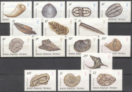 Delcampe - BAT 1990, Fossils, 15val - Fossilien
