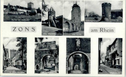 Delcampe - Zons Rhein NRW Kroetchenturm Rheinstrasse Zollturm - Dormagen