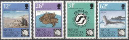 Delcampe - BAT 1991, Antarctic Exploration, Seal, 4val - Andere & Zonder Classificatie