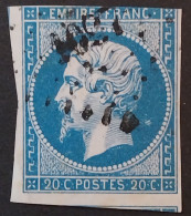 Delcampe - PC 1097 Dieulefit (25 Drôme) Ind 4 ; 2 Voisins, Anneau-lune Médaillon - 1849-1876: Classic Period