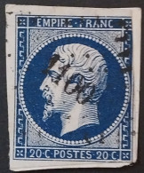 Delcampe - PC 1100 Digny (27 Eure & Loir) Ind 12 ; Frappe Très Nette, Déf, Sur Fgmt ; Sur 14Ab (cote 40 €) - 1849-1876: Classic Period