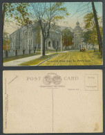 Delcampe - Canada Old Postcard University Museum Queen's Park Toronto Motor Car Street View - Sin Clasificación