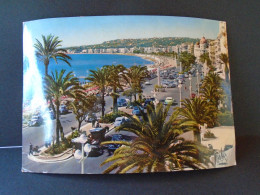 Delcampe - Vintage Postcard Nice Promenade Des Anglais MAR 126 Slogan Cancel Posted 1973 Wien - Panoramic Views