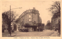 Delcampe - Pompiers De PARIS Caserne Haxo Et Métro St Fargeau   - RARE -   Recto Verso - Paris (20)