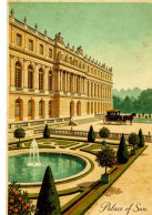 Delcampe - Art Postcard Of Paris Scenes - Palace Of Sun King's Dream - CPM Of Reproduction Travel Poster - Autres Monuments, édifices