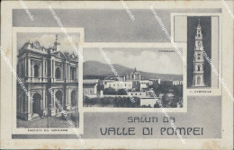 Delcampe - Bf384 Cartolina Saluti Da Valle Di Pompei 1928 Napoli - Napoli (Neapel)