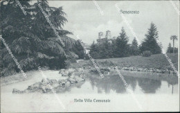 Delcampe - Bf389 Cartolina Benevento Citta' Nella Villa Comunale Inizio 900 - Benevento