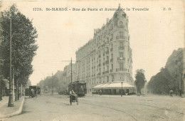 Delcampe - 94* ST MANDE   Rue De Paris - Av De La Tourelle RL14.0561 - Saint Mande