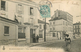 Delcampe - 94* MAISONS ALFORT  Rue Victor Hugo - Gendarmerie     RL14.0264 - Polizei - Gendarmerie
