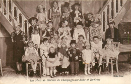 Delcampe - 77* CHAMPAGNE S/SEINE  Les Amis Du Morvan         RL14.0050 - Bagneaux Sur Loing