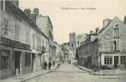 Delcampe - 95* CHARS  Rue De L Eglise         RL14.0006 - Chars