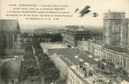 Delcampe - 94* VINCENNES  Aeroplane Pilote Par « lt Fequant» Et « cne Marconnet»   RL14.1084 - Vincennes