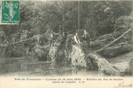 Delcampe - 94* VINCENNES  Cyclone 1908 - Riviere Jeu De Boule    RL14.1100 - Vincennes