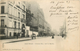 Delcampe - 94* ST MANDE Grande Rue Vers La Mairie    RL14.0620 - Saint Mande
