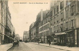 Delcampe - 94* ST MANDE   Rue De  La Republique  RL14.0601 - Saint Mande