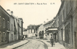 Delcampe - 95* ST GRATIEN  Rue De Paris    RL14.1403 - Saint Gratien