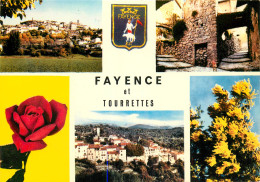 Delcampe - 83* FAYENCE EN TOURRETTES     Multi-vues  (CPM 10x15cm)    RL19,0009 - Fayence
