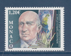 Delcampe - Monaco - YT N° 2476 ** - Neuf Sans Charnière - Peinture - Portrait - 2004 - Neufs