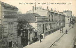 Delcampe - 94* VINCENNES    La Creche De La Rue De Strasbourg   RL14.1219 - Vincennes